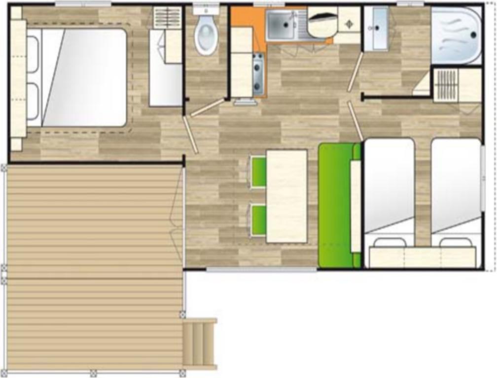 Camping Les Sables Blancs Concarneau Room photo